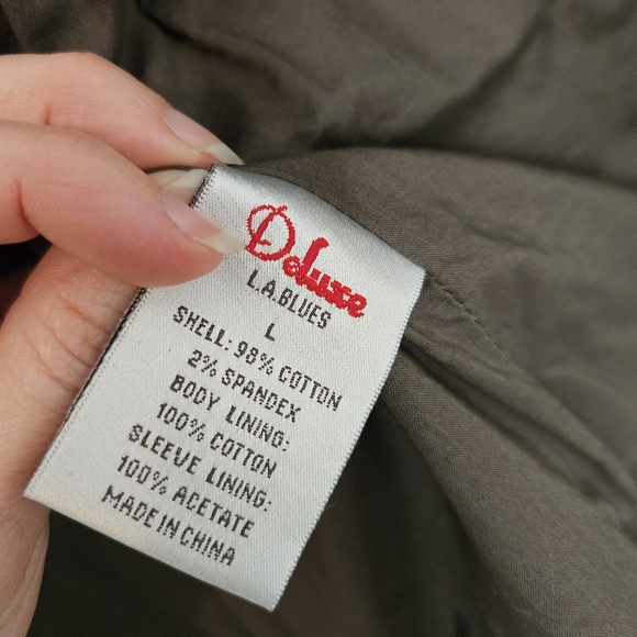 NWT L.A. Blues velvet textured blazer size large - Picture 9 of 10